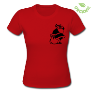 Girlie-Shirt+Weihnachtsmann+rot%2Fschwarz