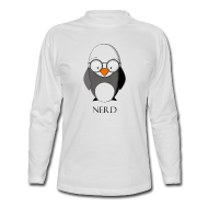 Linux-Nerd+Langarm-Shirt