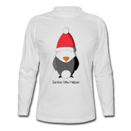 Langarm-Shirt+%22Santas+little+Helper%22