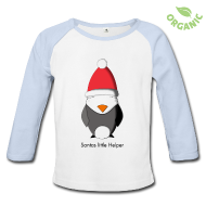 Langarm-Kinder-Shirt+%22Santas+little+Helper%22+Boy