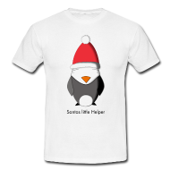 T-Shirt+%22Santas+little+Helper%22