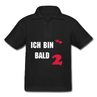 Kinder+-+Polo-Shirt+%22Ich+bin+bald+...%22